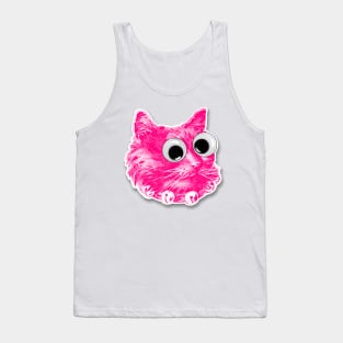 Googly Eyed Kitty Tank Top